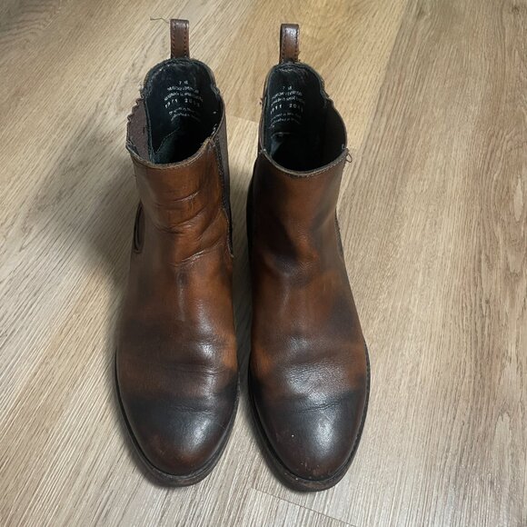 Thursday Boot Company women’s Chelsea Ankle Boots size 7 brown leather - Picture 4 of 9